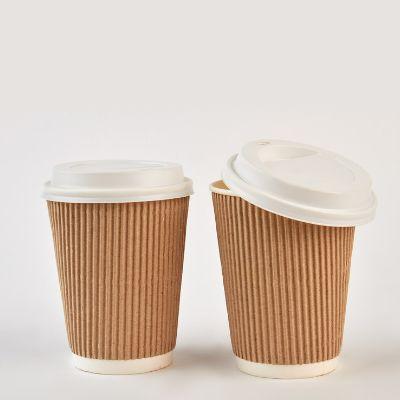 Ripple Wrap Cup with CPLA lid