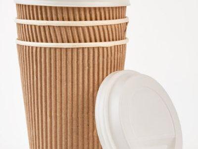 Ripple Wrap Cup with CPLA lid